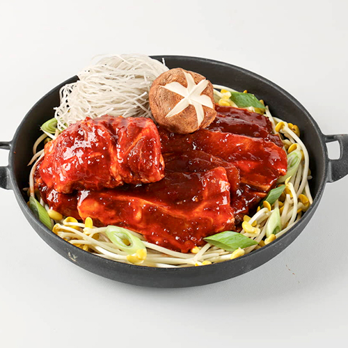 [유스타팜] 전주 산더미 물갈비 전골 밀키트