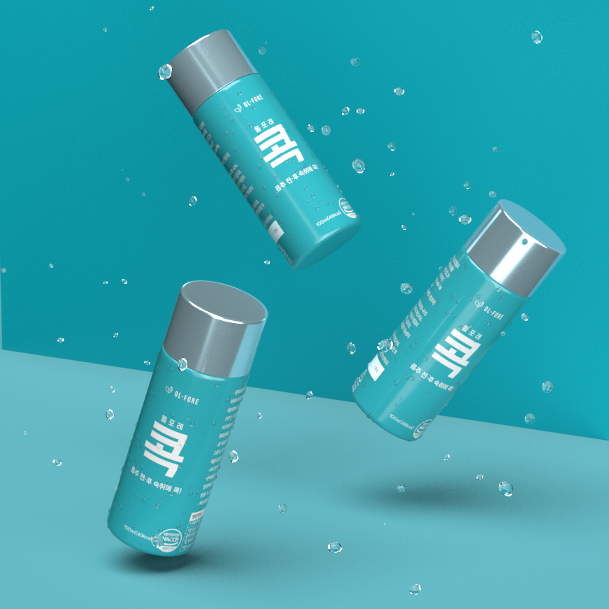 [올포레콕 BLUE] 숙취해소음료 100ml 10개입 1박스