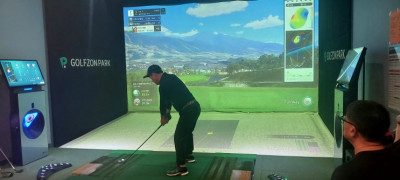 논산투비전골프 연습장 추천 : 대형 골프존 NX 투비전 내동점