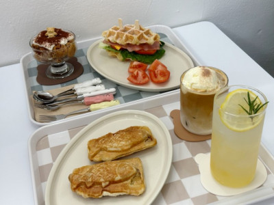 강릉카페 퍼플베어카페 디저트가 맛있는 곳