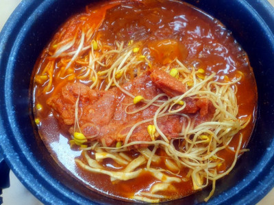 중산집 전주물갈비 전골 밀키트로 손쉽게!