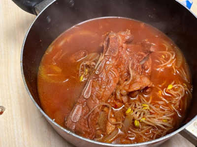 중산집 전주물갈비전골 밀키트로 얼큰하고 간편한 저녁 식사하기