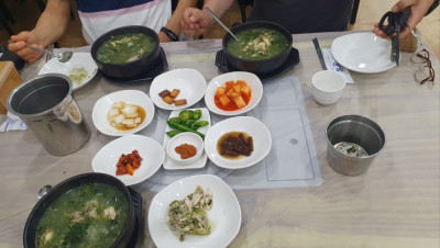 [충북] 영동맛집 삼계탕 백숙 가족식사 식당추천 오리 보양식 , 해신골