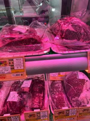 [부산] 구포시장 정육점 한우선물세트 소고기 돼지고기 , 정가네한우촌