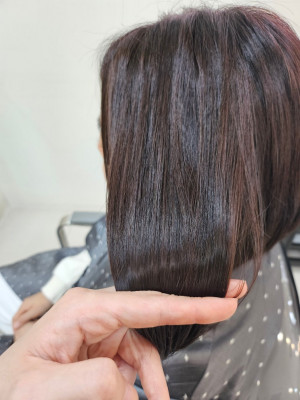 [서울] 면목동미용실 커트 펌 머리잘하는곳 헤어샵 크리닉 매직 , 우브헤어