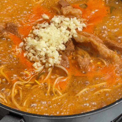 전주 원조 중산집 산더미 물갈비 전골 밀키트 후기