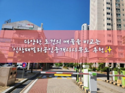 양산물금부동산, 양산신창비바패밀리아파트, 신창비바패밀리부동산 '신창패밀리부동산공인중개사사무소'