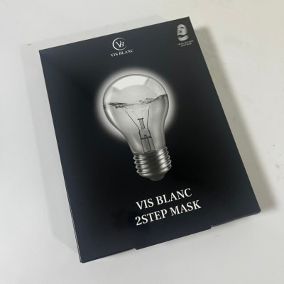 비즈블랑 2스텝 마스크팩으로 미백과 주름 한번에~