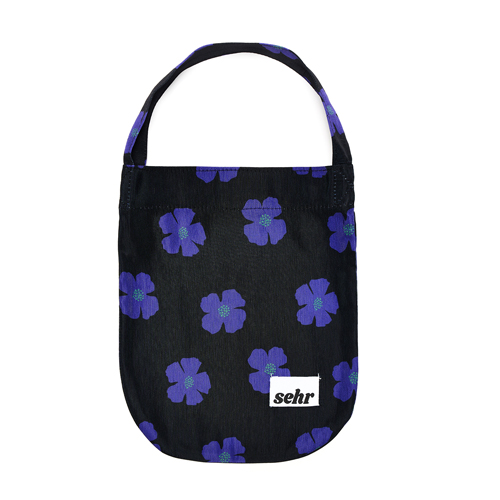 [sehr] Purple Flower Mini Bag