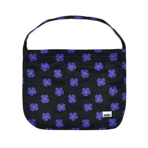 [sehr]  Purple Flower Eco-Friendly Bag 