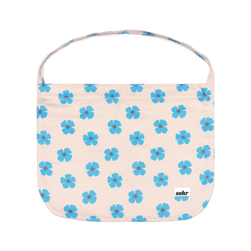 [sehr] Blue Flower Eco-Friendly Bag 