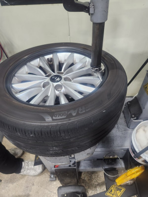 [경남] 양산타이어 교체 저렴한곳 물금중고타이어 얼라이먼트 휠밸런스 , 강타이어