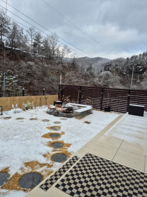 [강원] 홍천 독채펜션 스파 비발디파크 오션월드 숙소 추천 , 소정