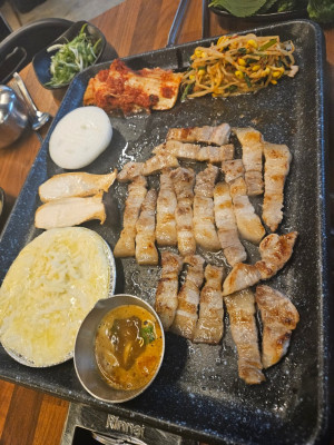 [제주] 제주 조천맛집 함덕흑돼지 오겹살 맛집 추천 , 윤가네흑돼지대패삼겹살 제주함덕흑돼지