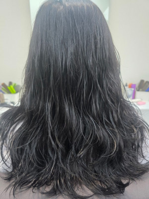 양벌동미용실 힐링헤어 | 부드러운 S컬 열펌, 데일리 손질 쉬워요